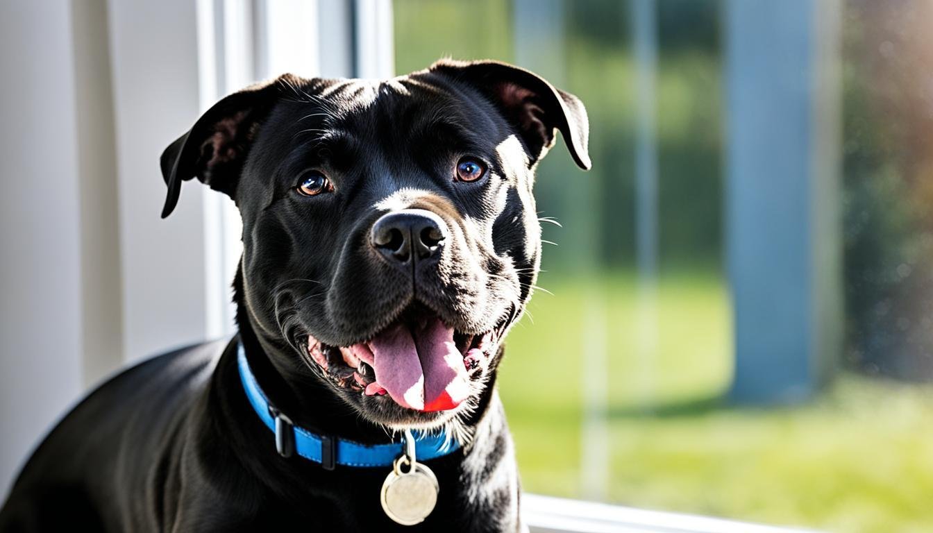 Le staffie noir : un compagnon fidèle et attachant