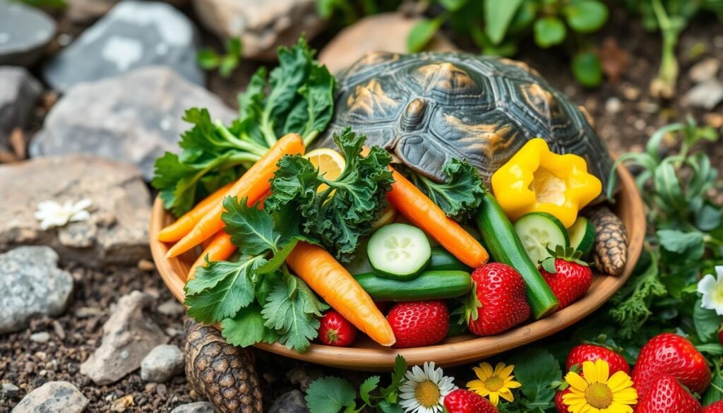 régime alimentaire tortue de terre