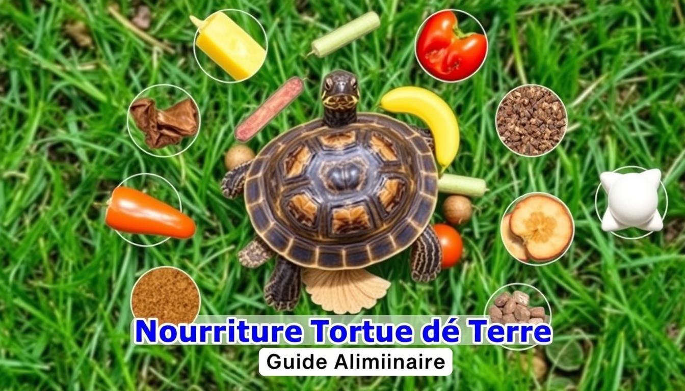 tableau nourriture tortue de terre