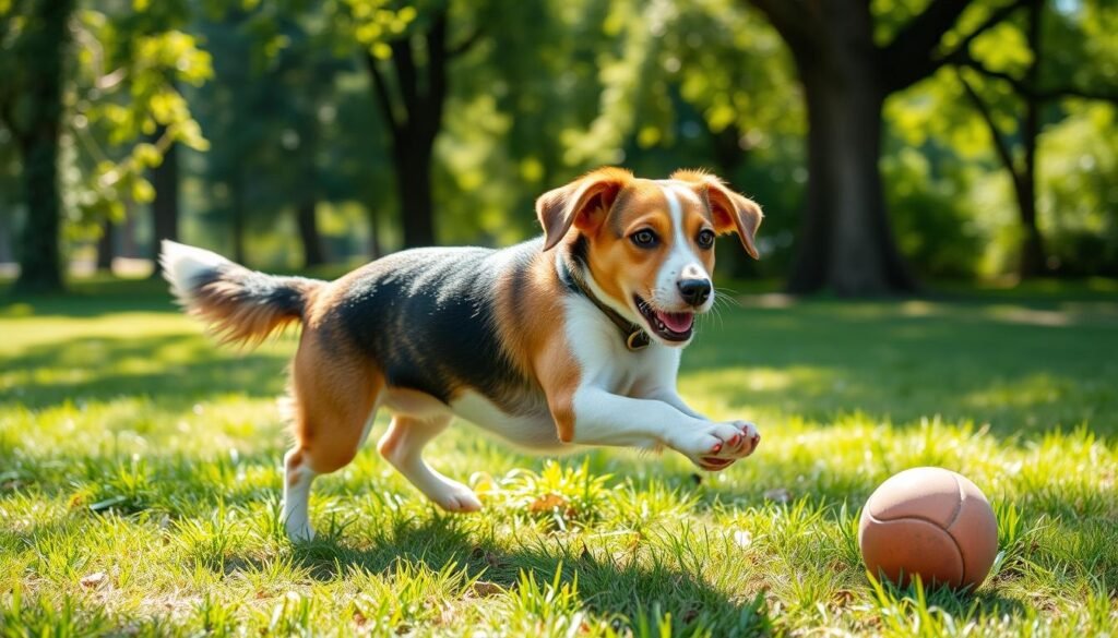 beagle croisé berger australien