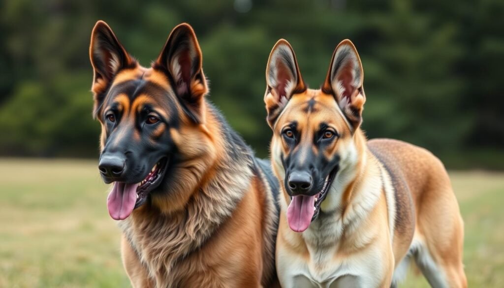 berger allemand et malinois