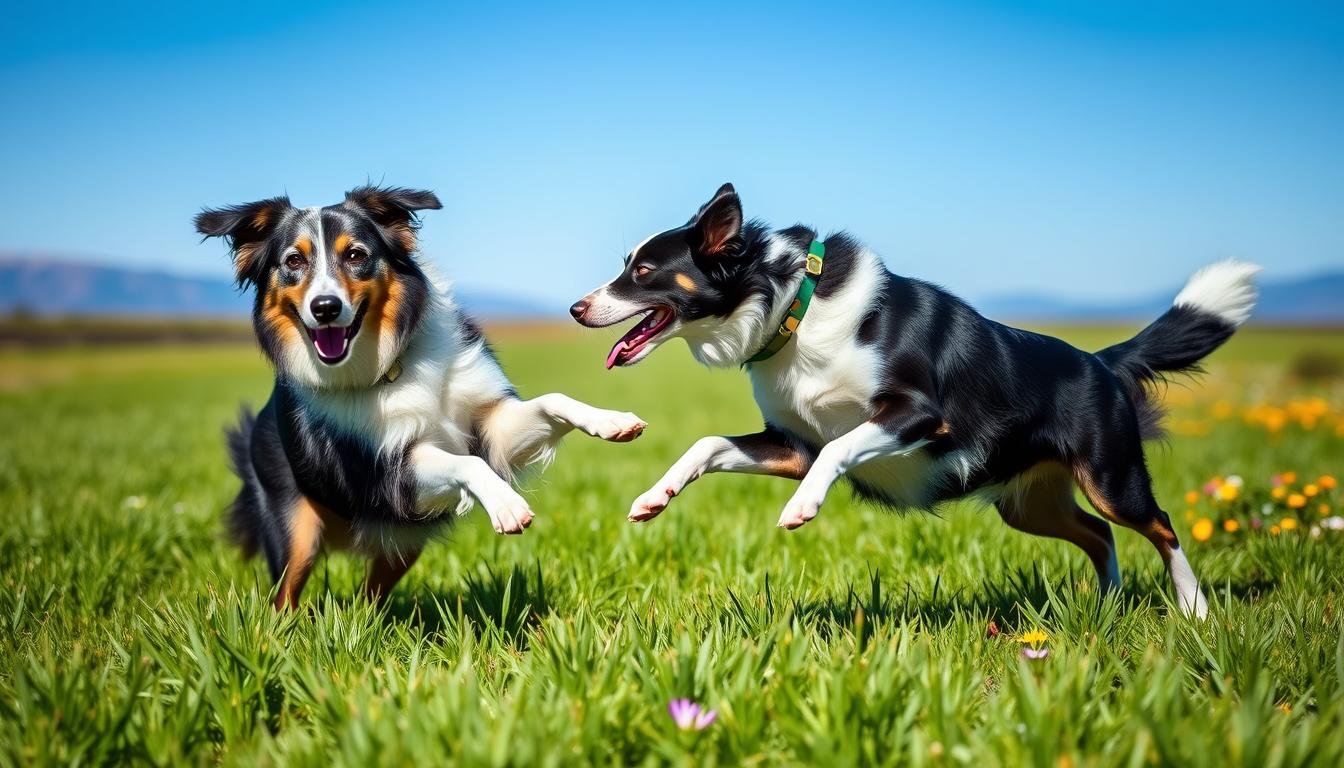 berger australien vs border collie