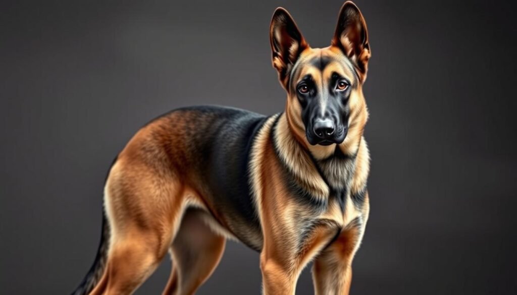 caractéristiques physiques berger allemand croisé malinois