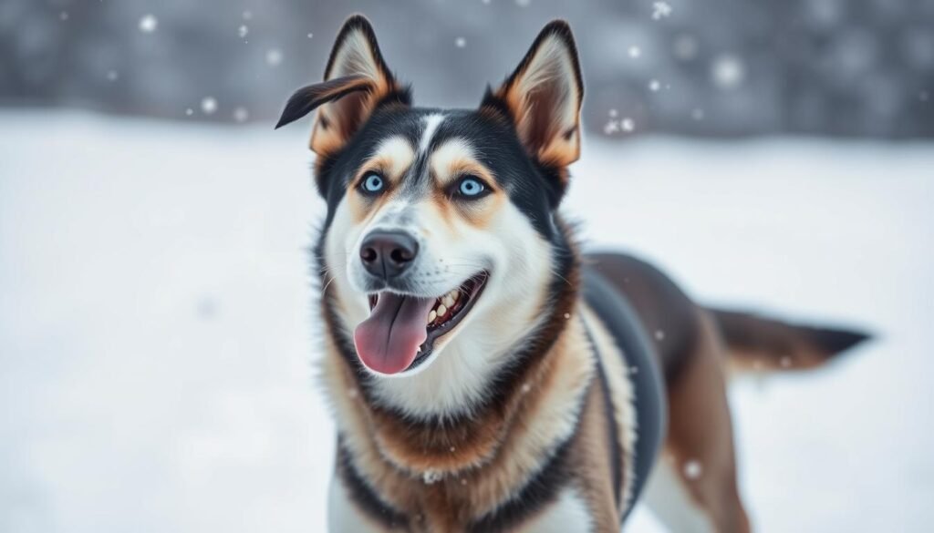 caractéristiques physiques husky labrador