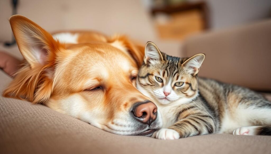 cohabitation entre chiens et chats