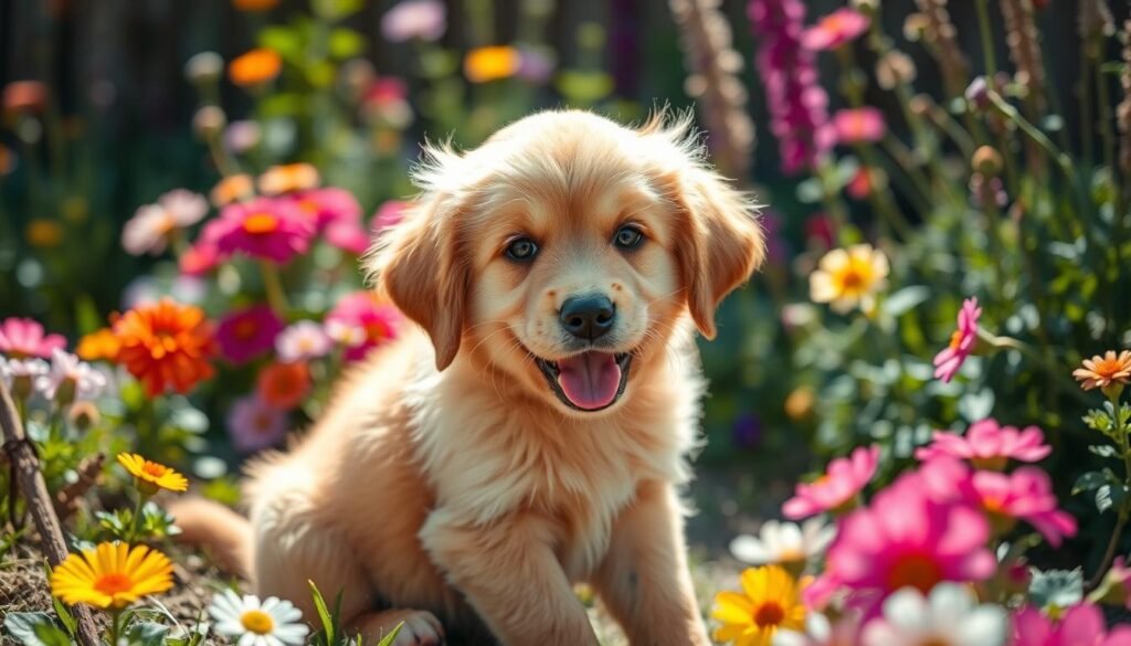 golden retriver bebe