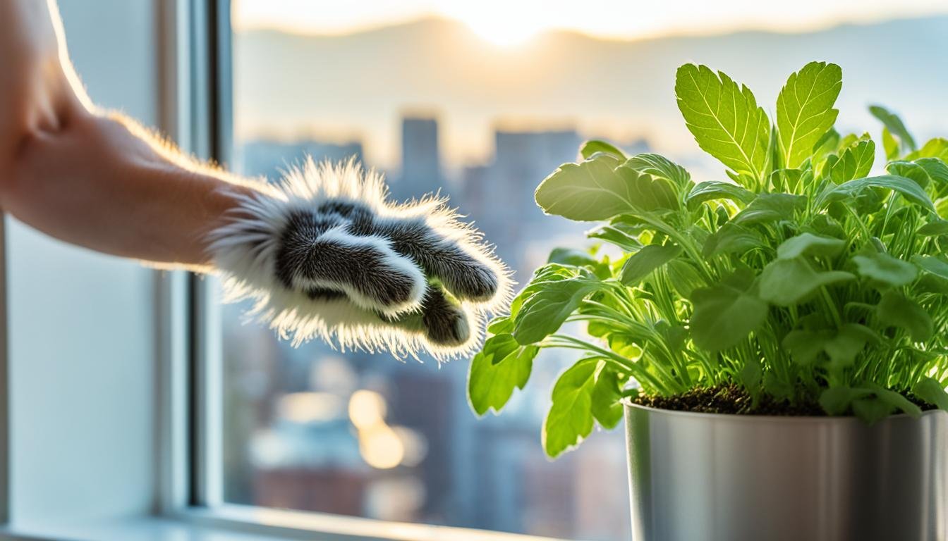 herbe a chat plante