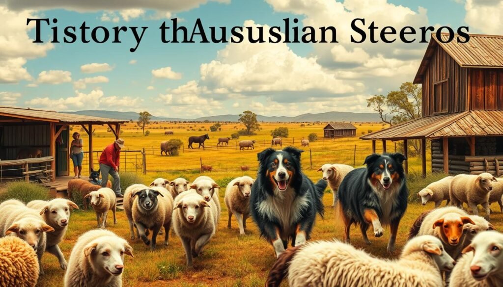 histoire du berger australien