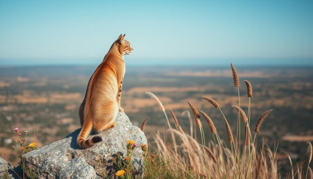 indépendance du chat