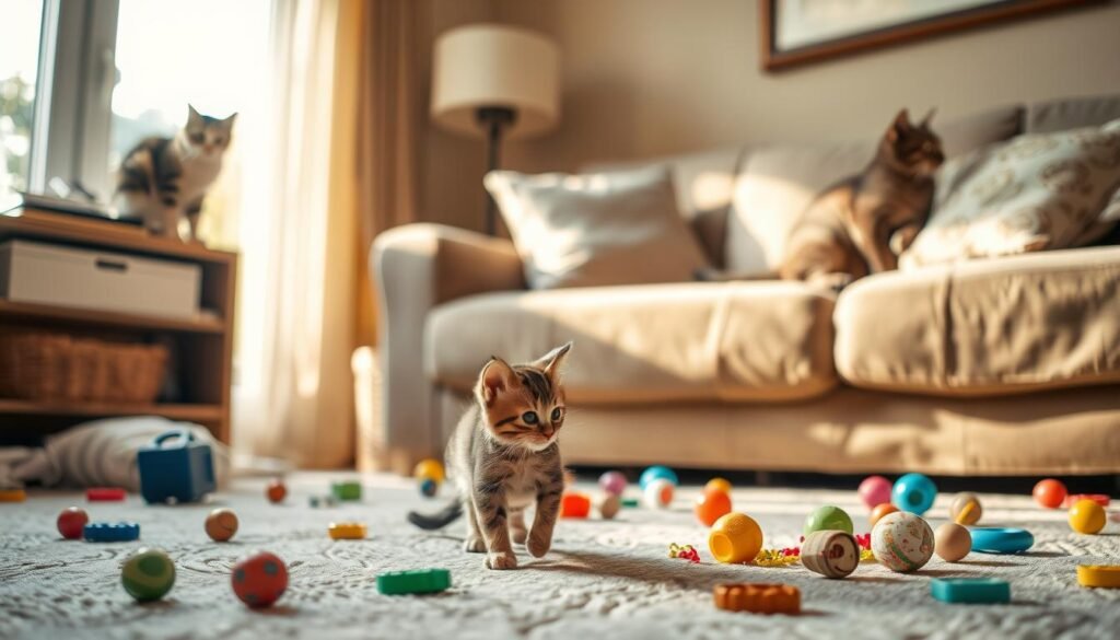 intégration chaton dans foyer