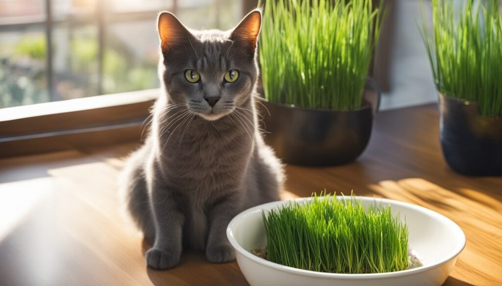 introduire l'herbe à chat