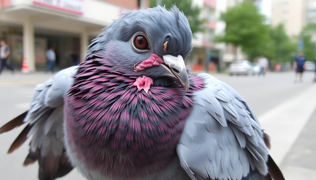 maladie des pigeons photos