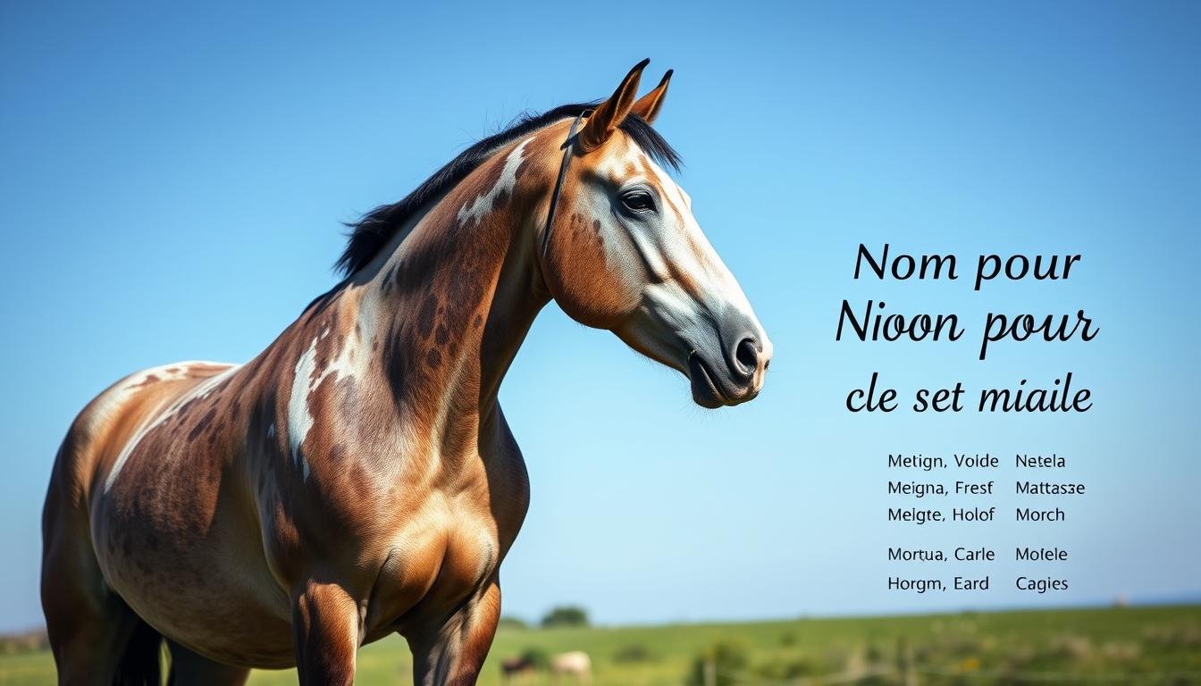 nom pour cheval male