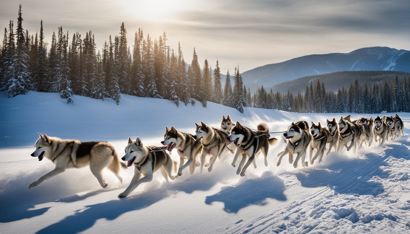 race de chien de traineau