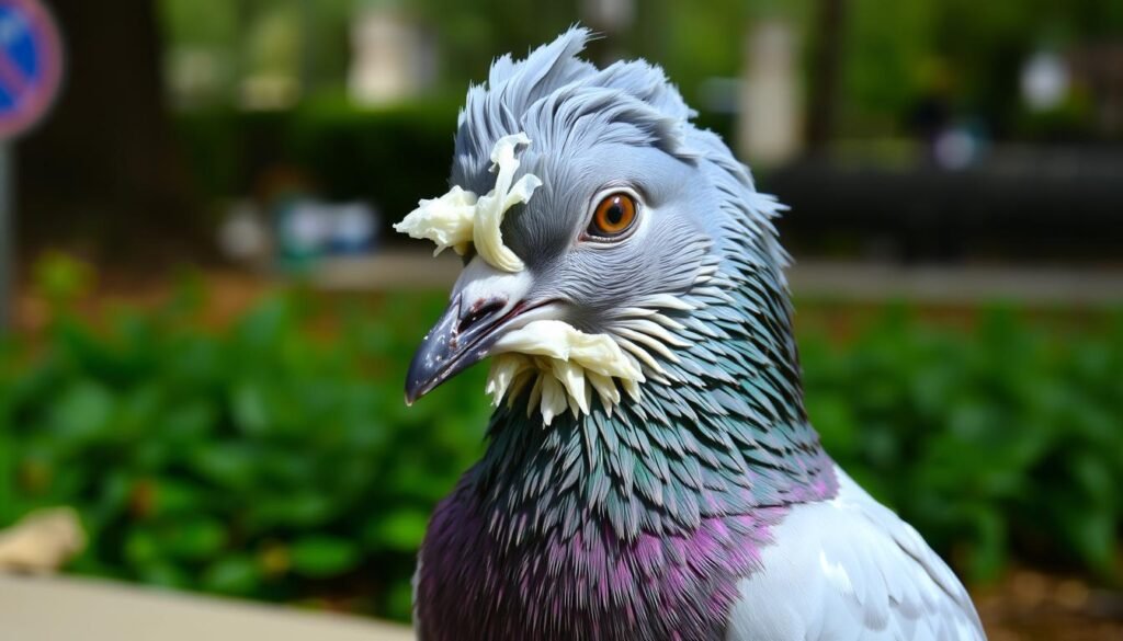 symptômes maladie des pigeons