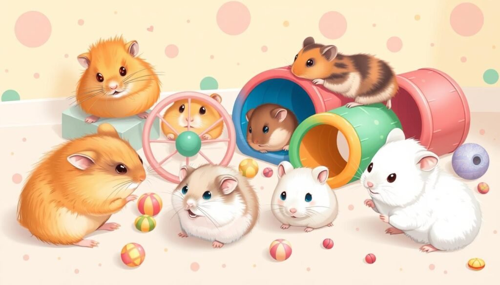 Les races de hamsters