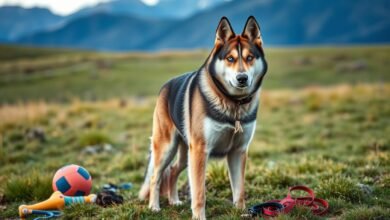 berger allemand croisé husky