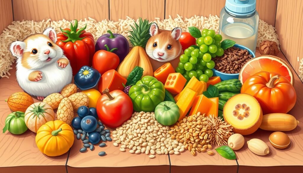 besoins alimentaires du hamster