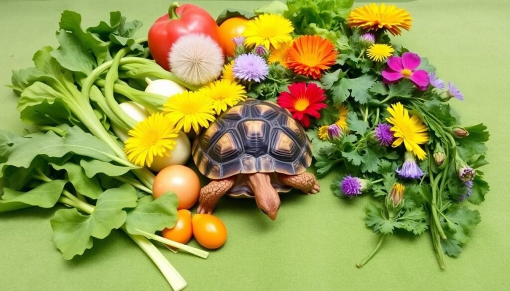 besoins nutritionnels tortue Hermann