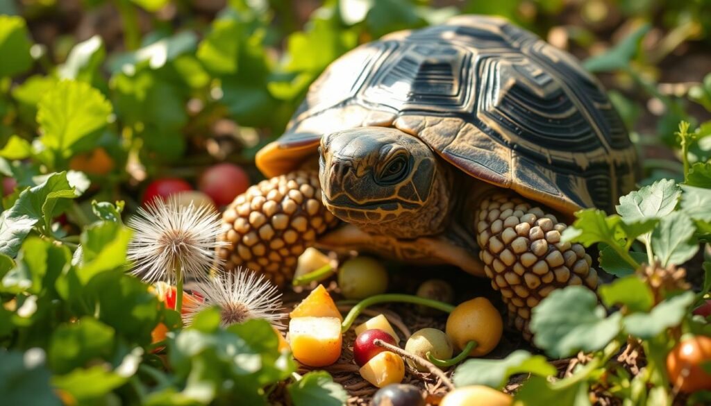 besoins nutritionnels tortue hermann