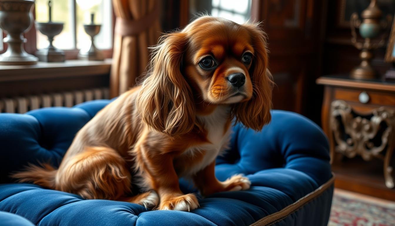 cavalier king charles marron