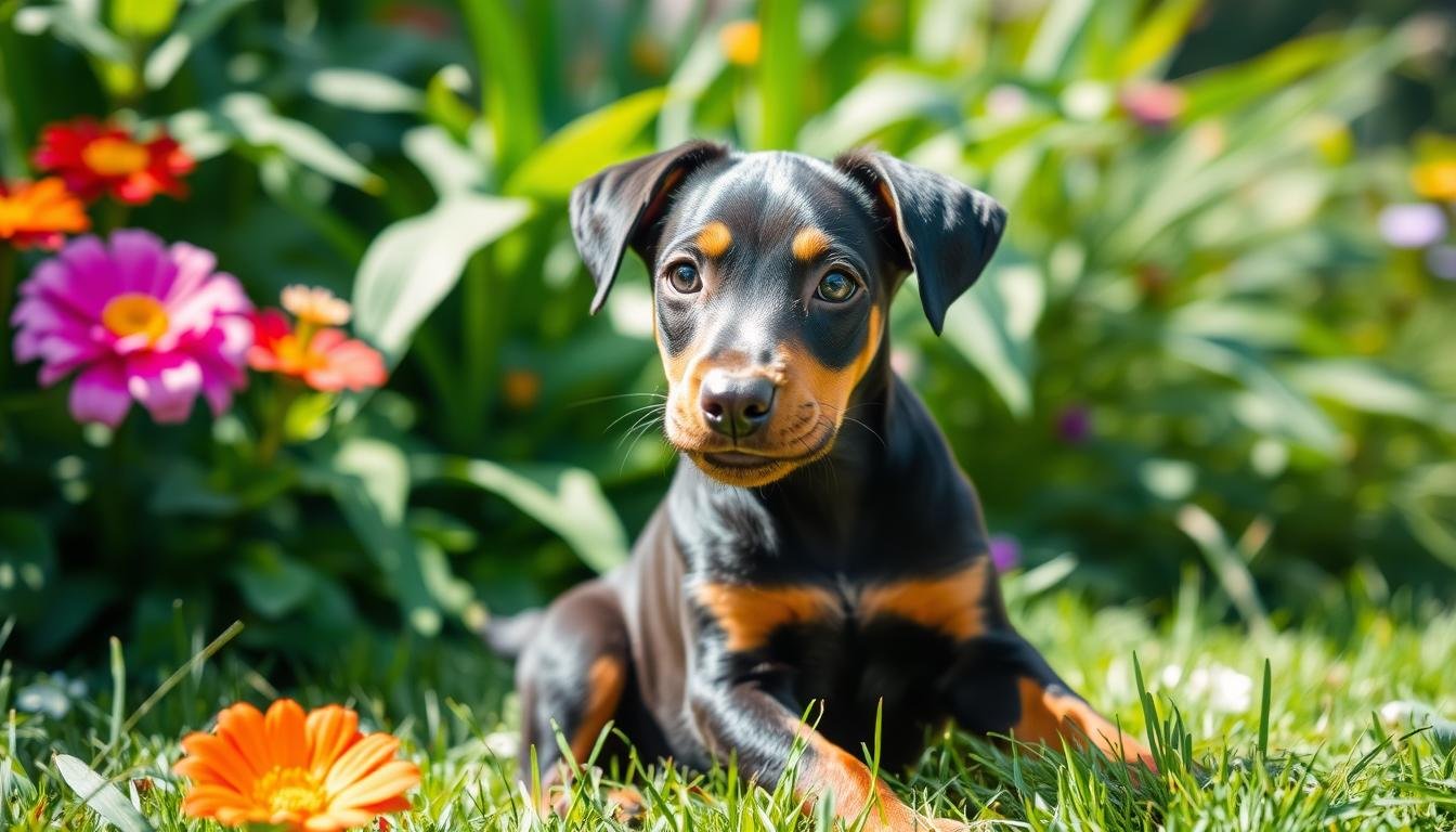 chiot doberman