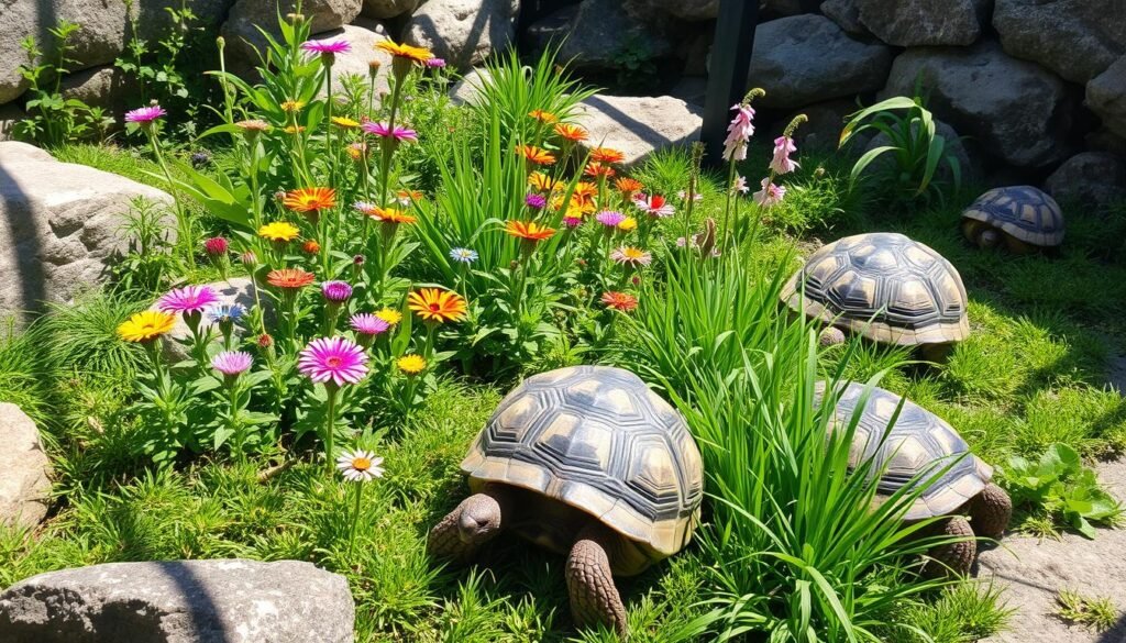 choix de plantes pour tortue Hermann