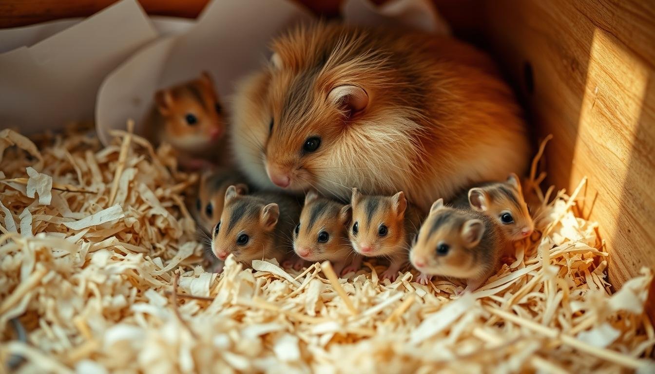 combien de bebe hamster fais une femelle