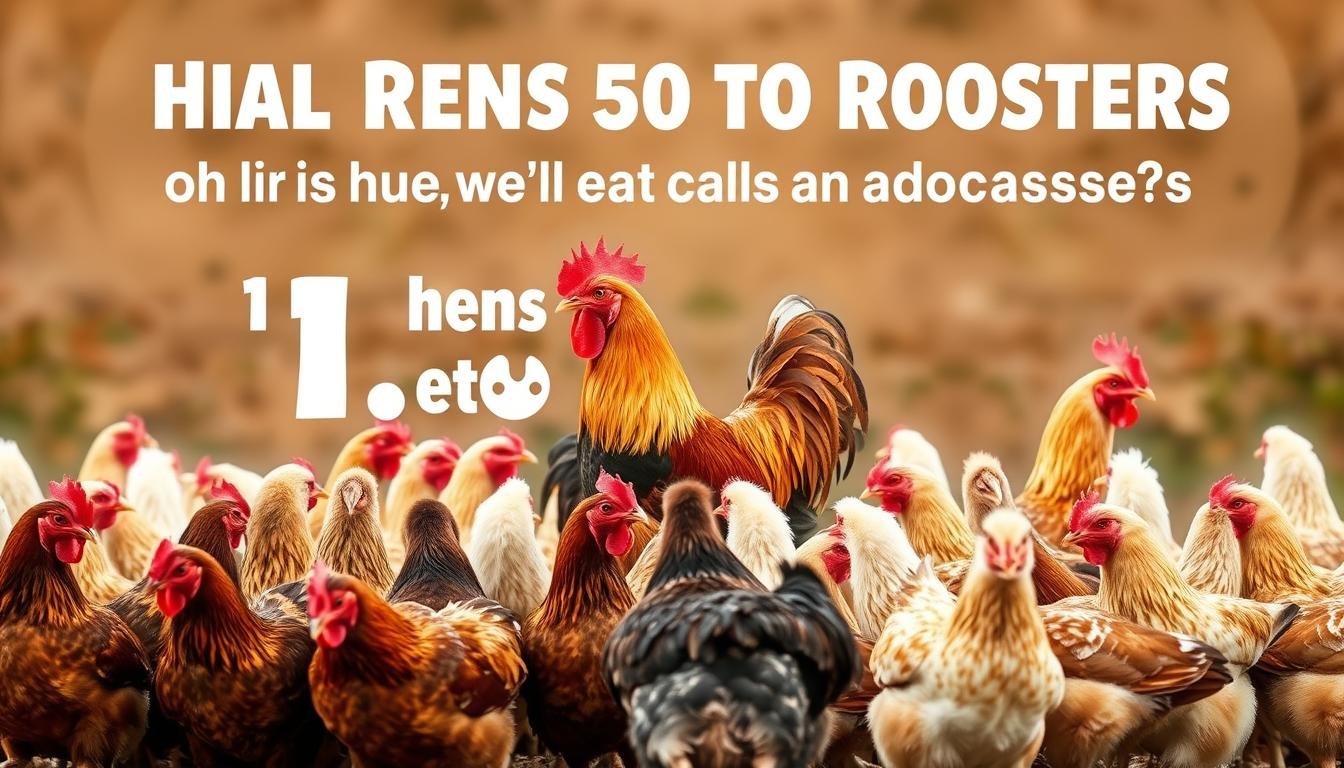 combien de poules pour un coq