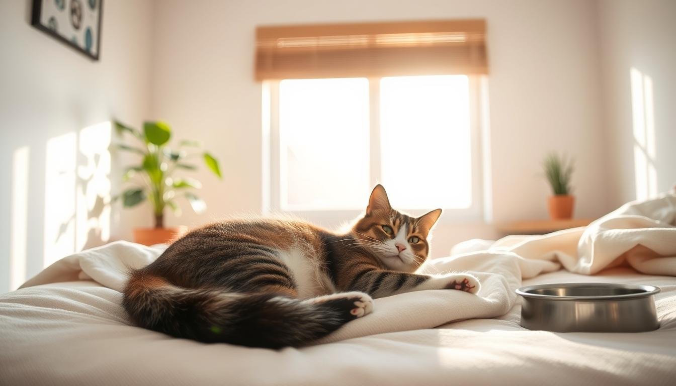 combien de temps un chat se remet d'une stérilisation