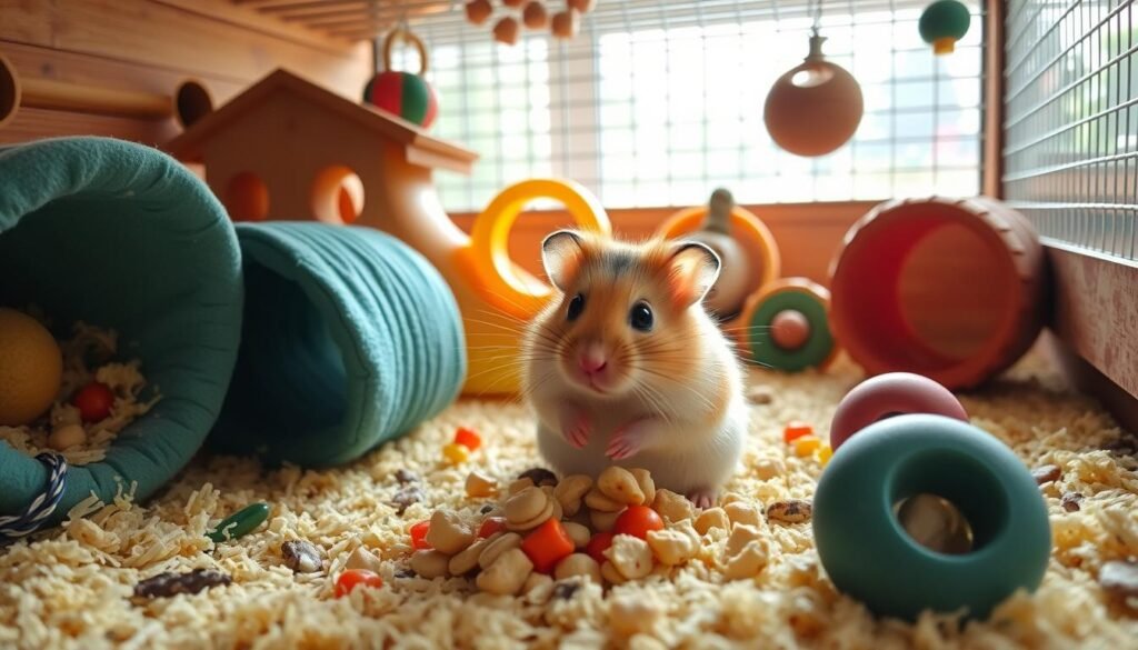 comportement des hamsters