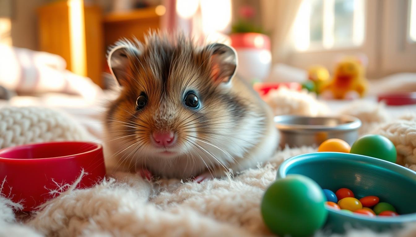 couleur hamster russe