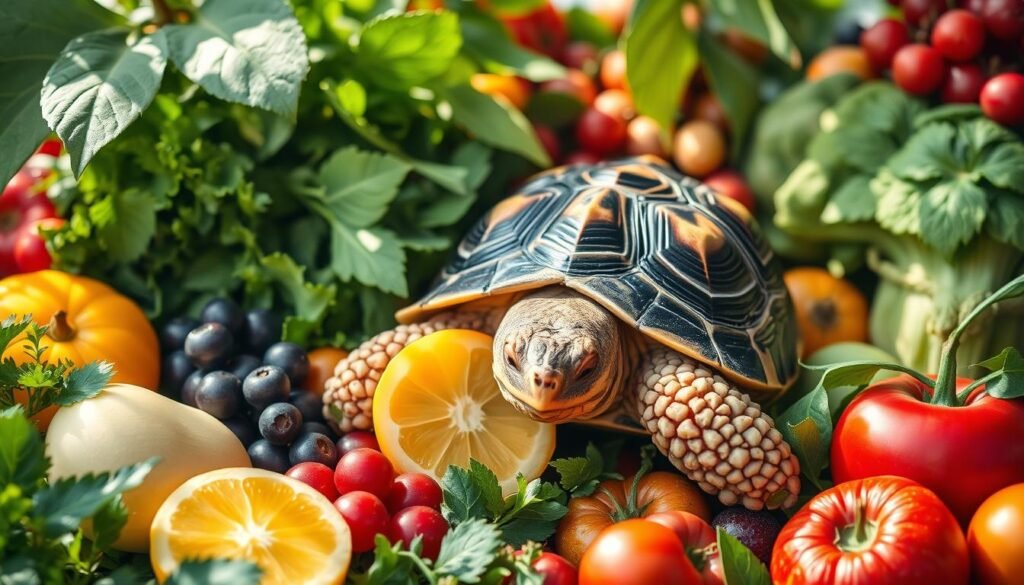 équilibre alimentaire tortue