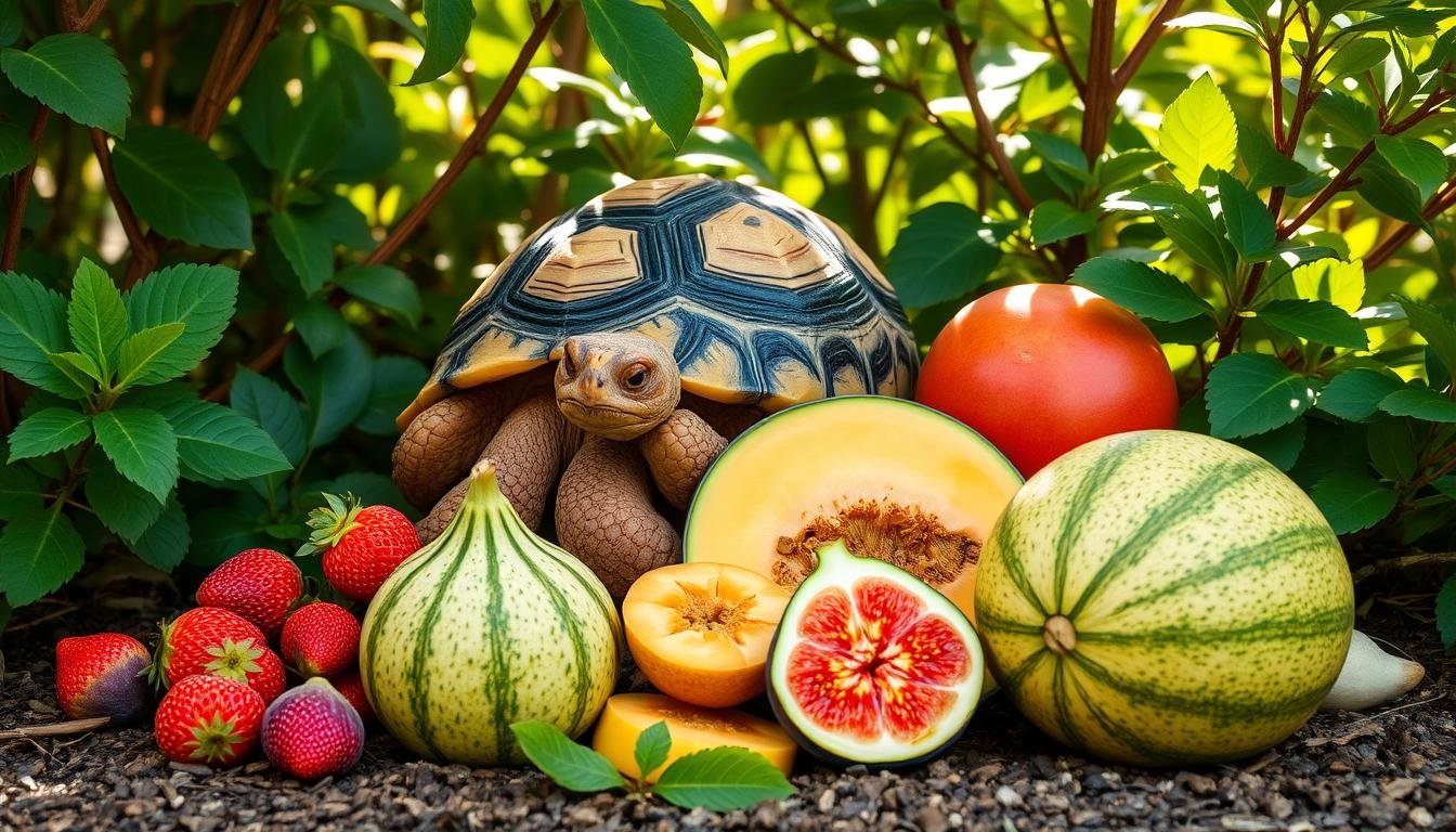 fruits tortue hermann