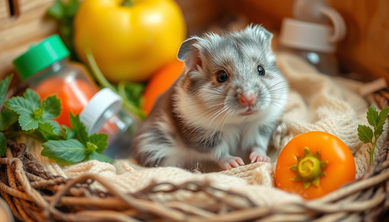 hamster russe bébé