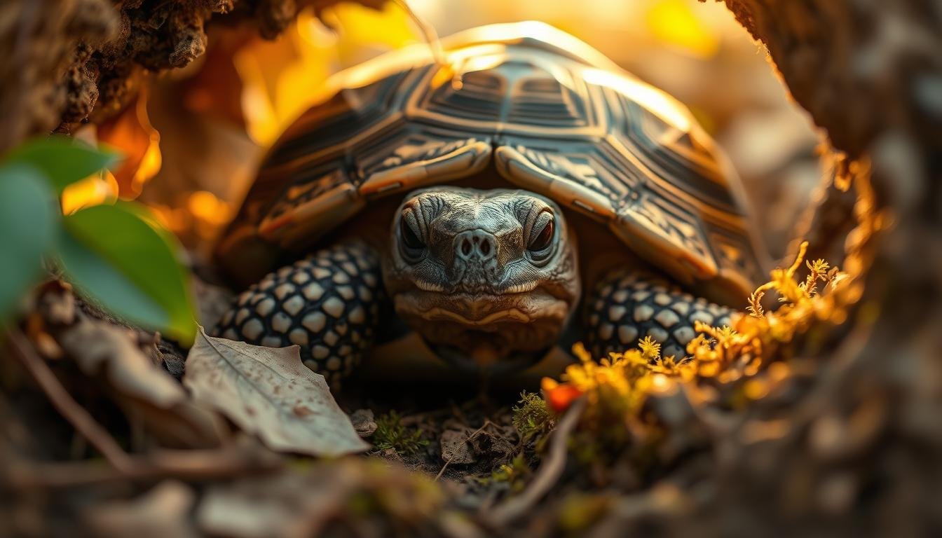 hibernation tortue hermann