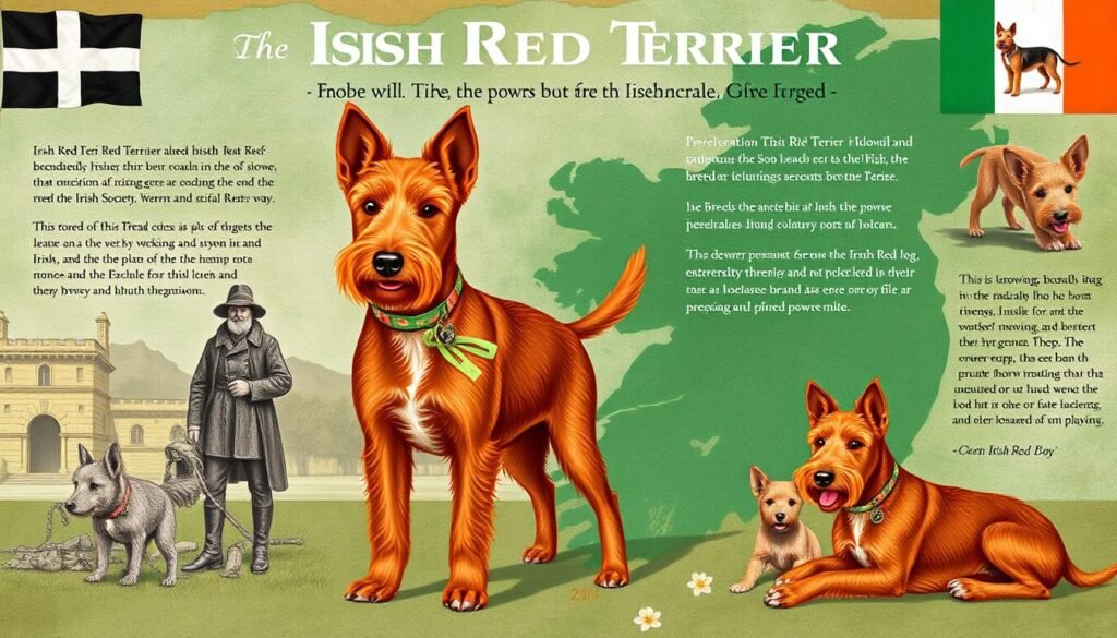 histoire de l'Irish Red Terrier