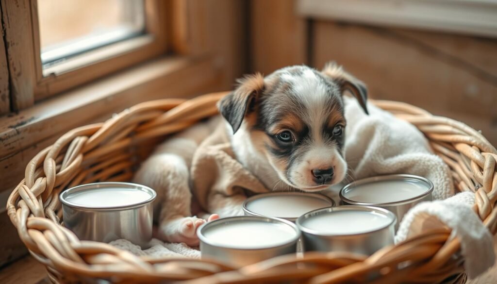 introduction lait maternisé chiot