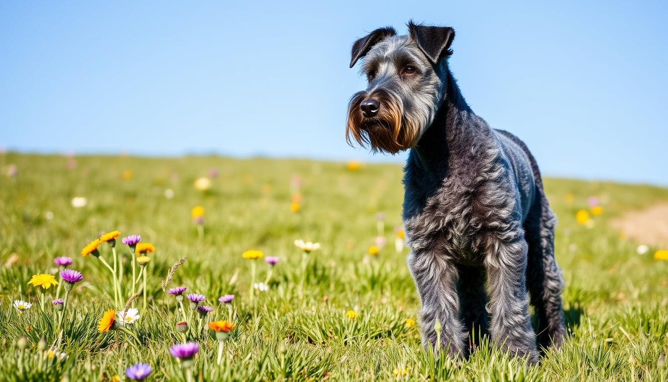 irish kerry blue terrier