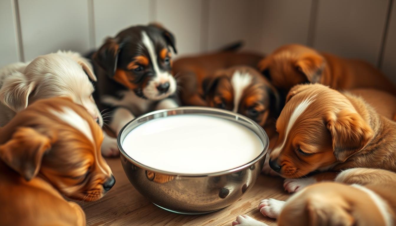 lait pour chiot