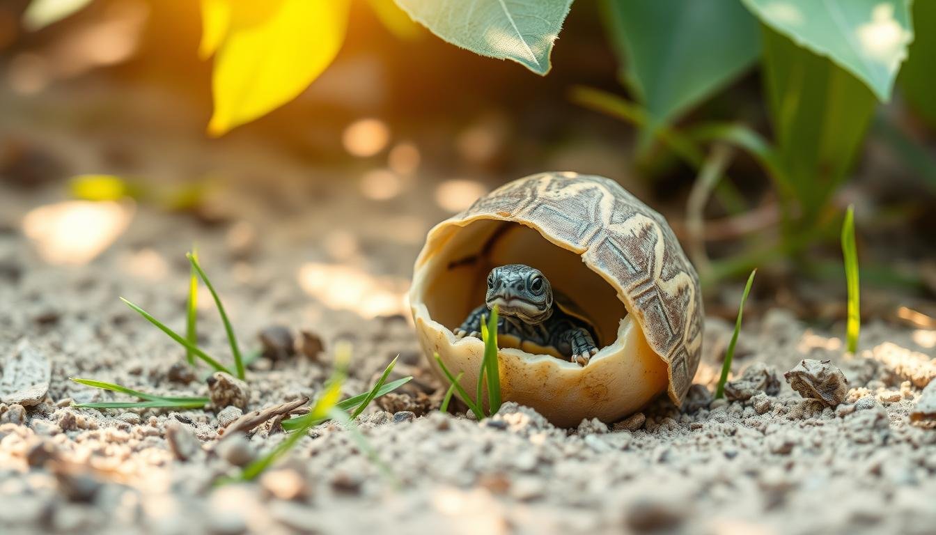 naissance tortue hermann