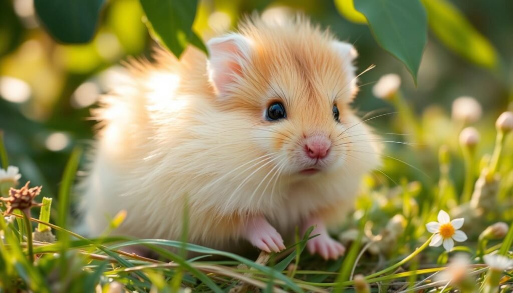 origine hamster doré angora