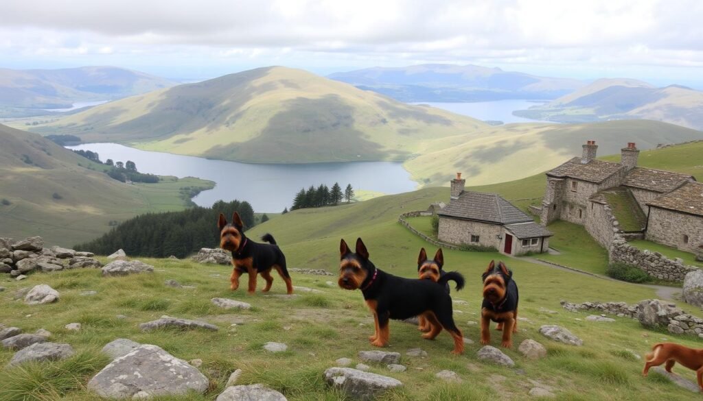 origines lakeland terrier