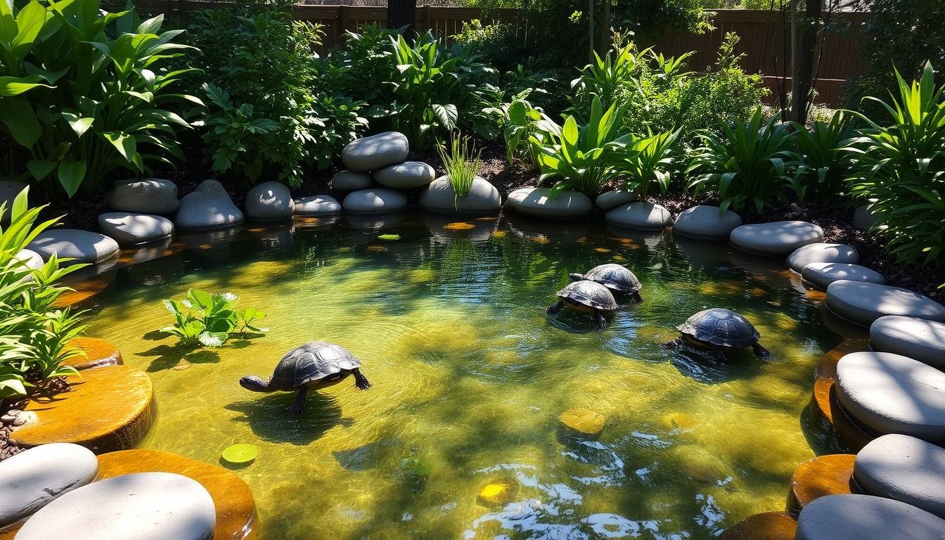 piscine pour tortue hermann