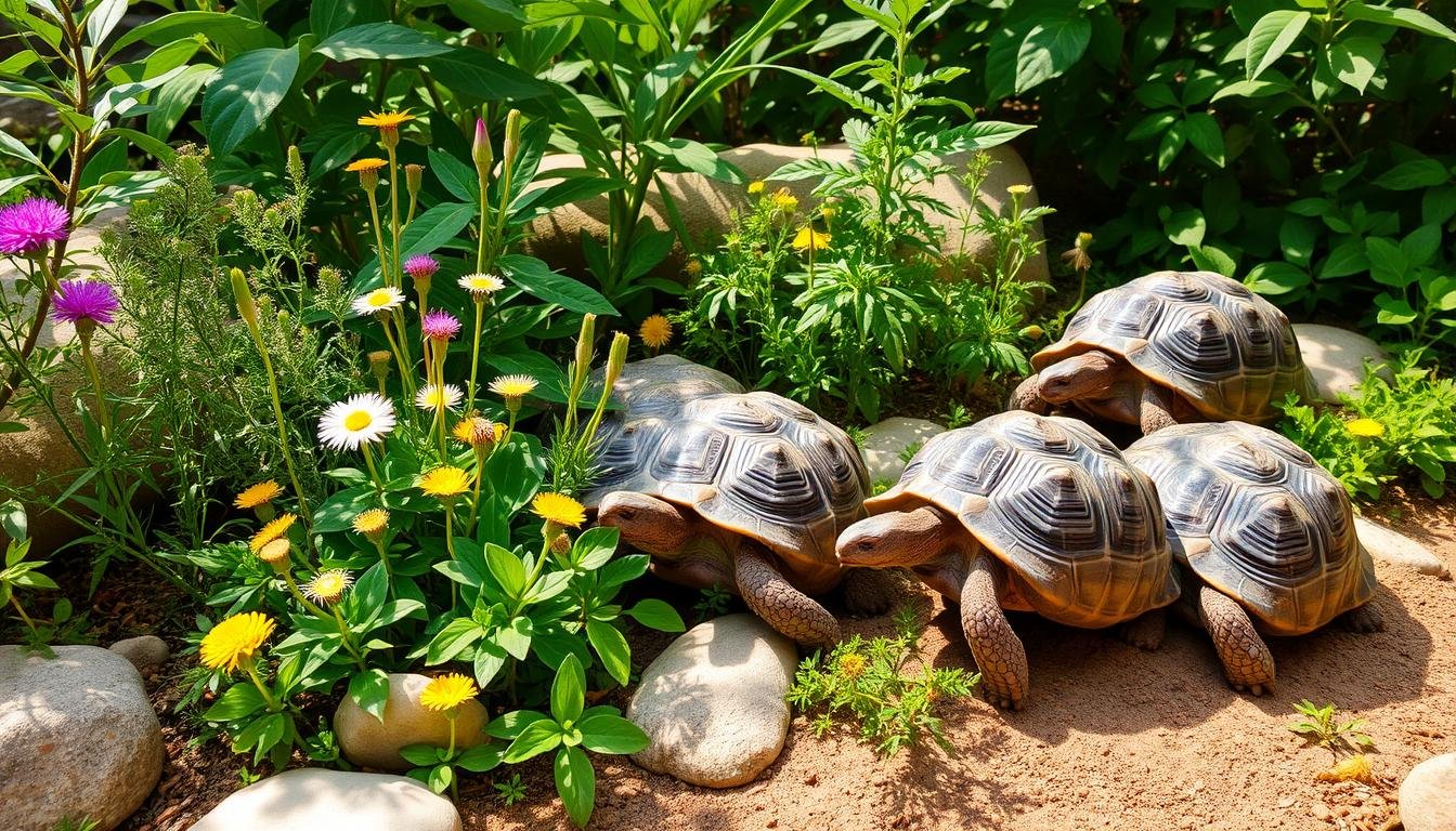 plante pour enclos tortue hermann