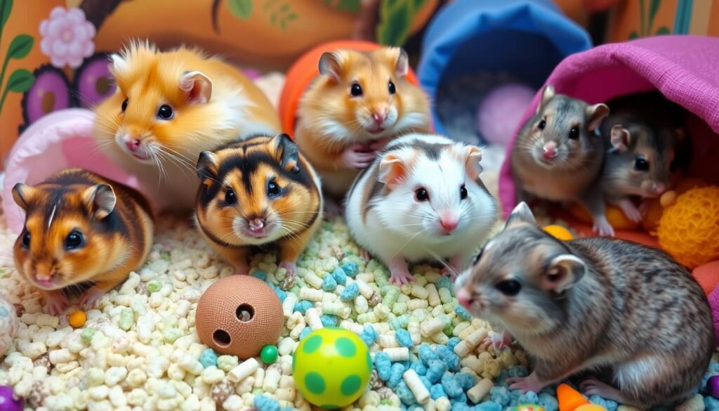 races de hamsters