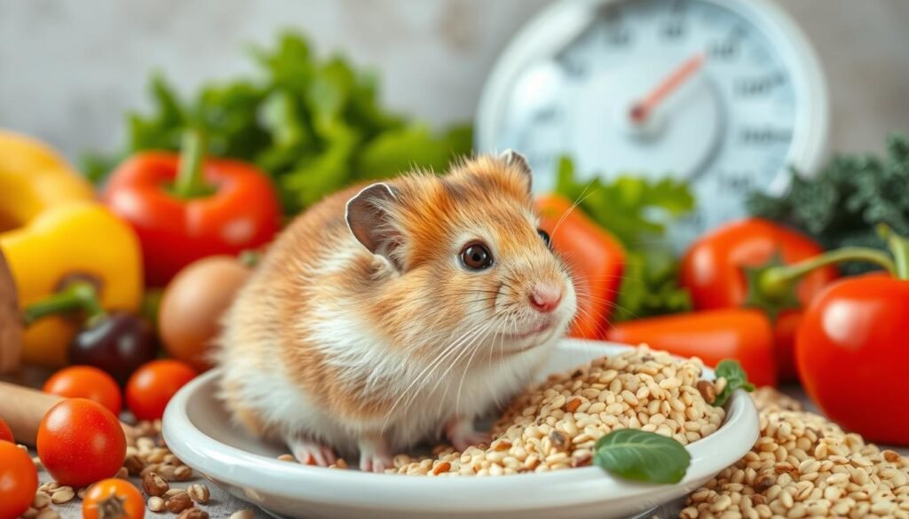 santé et poids du hamster