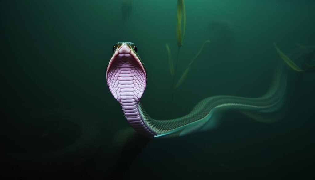 serpent mocassin d'eau