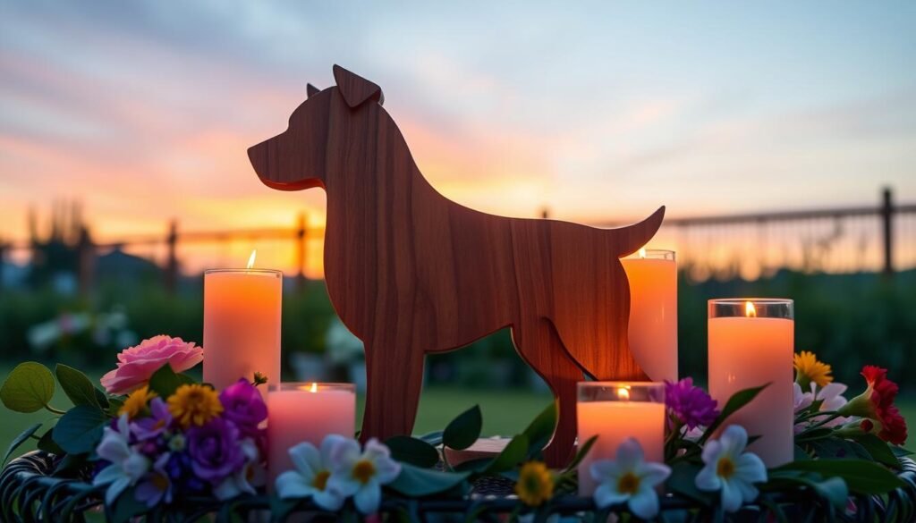 souvenirs personnalisés pour un chien décédé