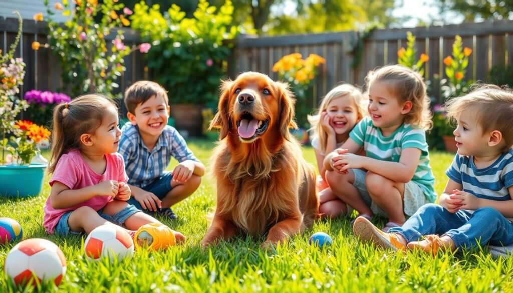 Golden Retriever chien de famille